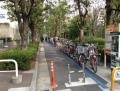 青山一丁目駅前暫定自転車駐車場